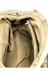 Rachel Vintage bags Retro bags - Handbag with Bow Victorian Style beige