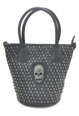 Trukado Gothic bags Steampunk bags - Gothic handbag with skull 'Bucket’