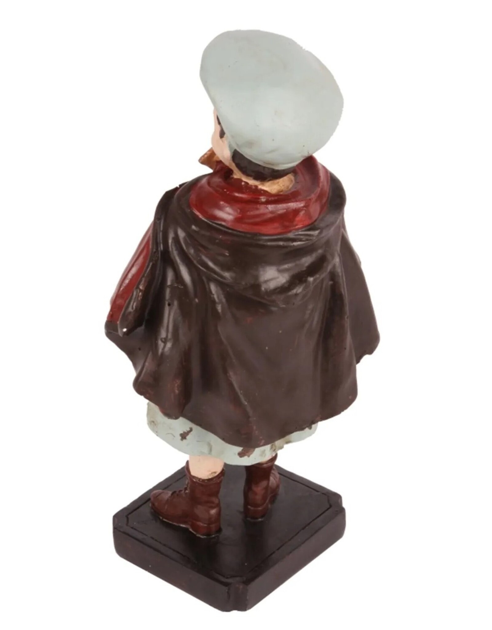 DS Giftware Beelden Collectables - Brocante Beeldje Jongen met Mand 26cm