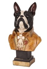 DS Giftware Figurines Collectables - French Bulldog Bust Baroque Style 27cm