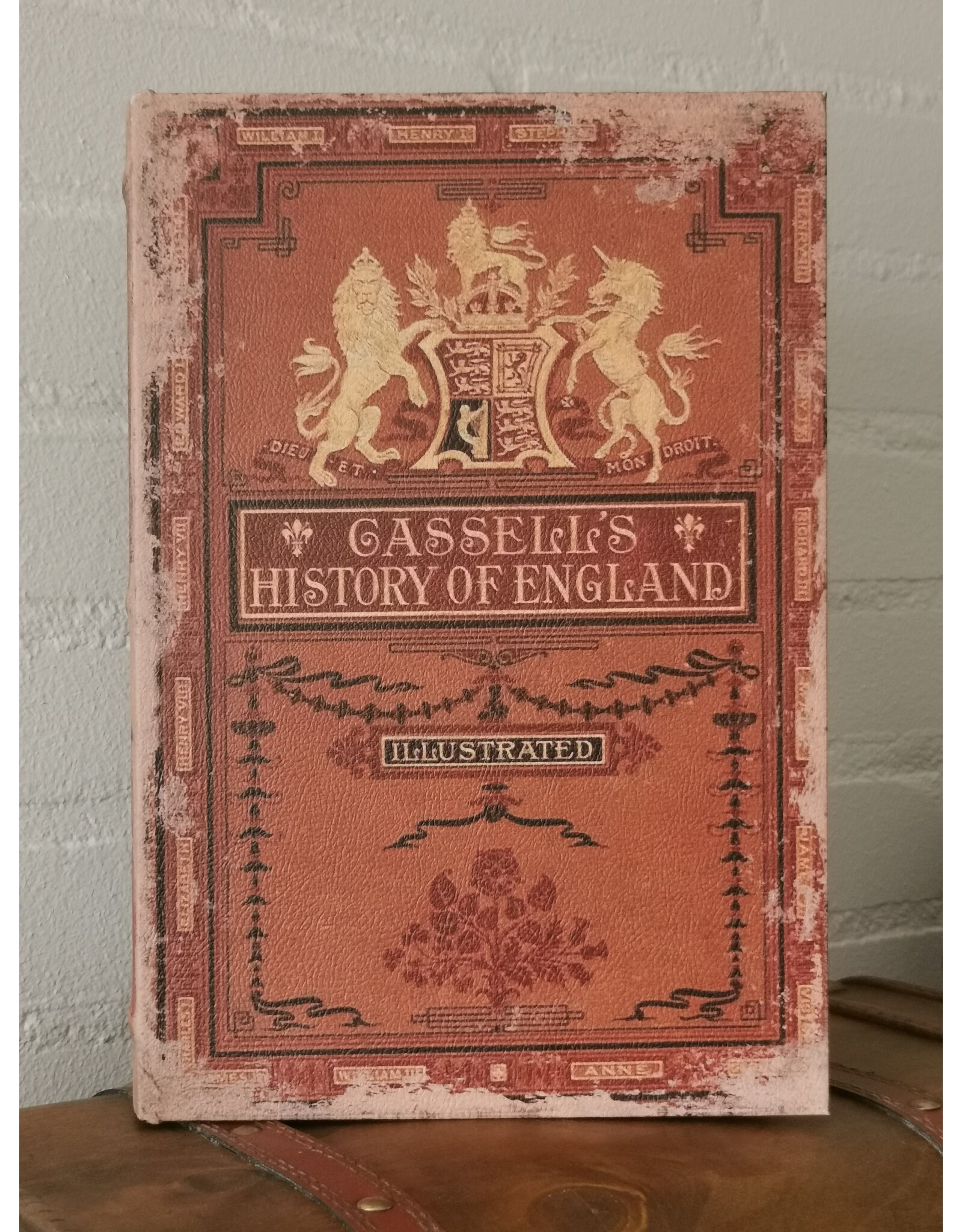 Trukado Miscellaneous - History of England Boekendoos 27cm