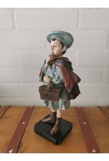 DS Giftware Figurines Collectables - Brocante figurine Boy with Basket 26cm