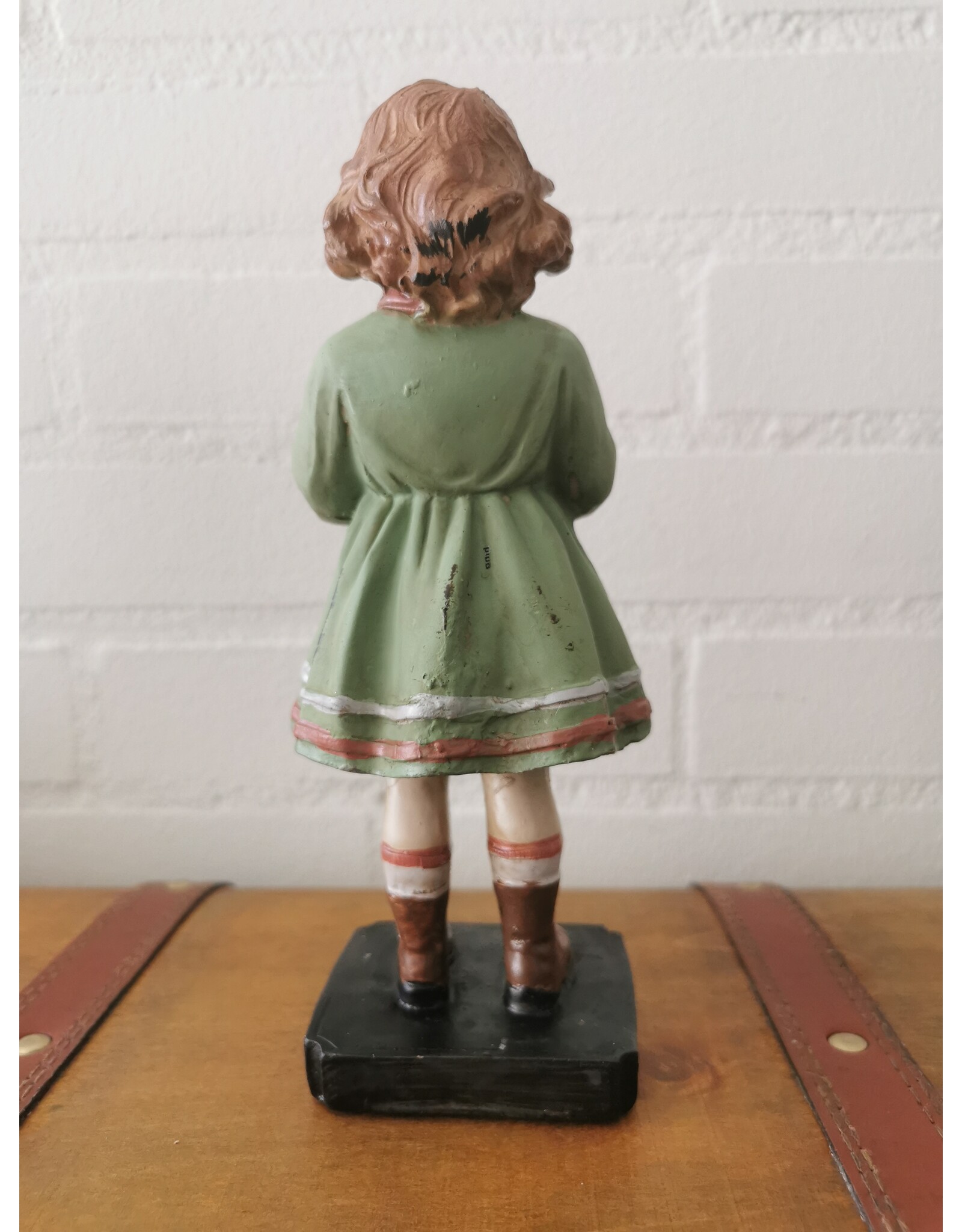 C&E Giftware Figurines Collectables - Brocante Figurine Girl with Bowl 21cm