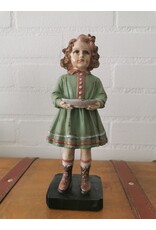 C&E Giftware Figurines Collectables - Brocante Figurine Girl with Bowl 21cm