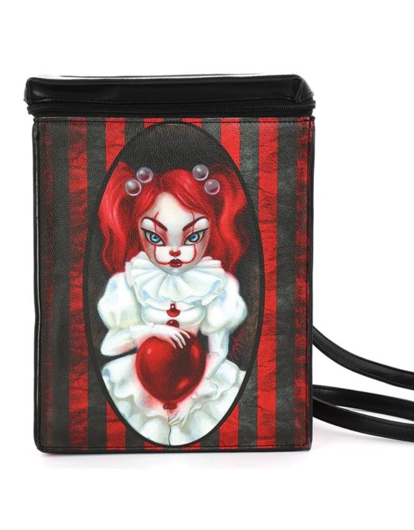 Trukado Gothic tassen Steampunk tassen - Smiley Clown Girl Mini Rugzak