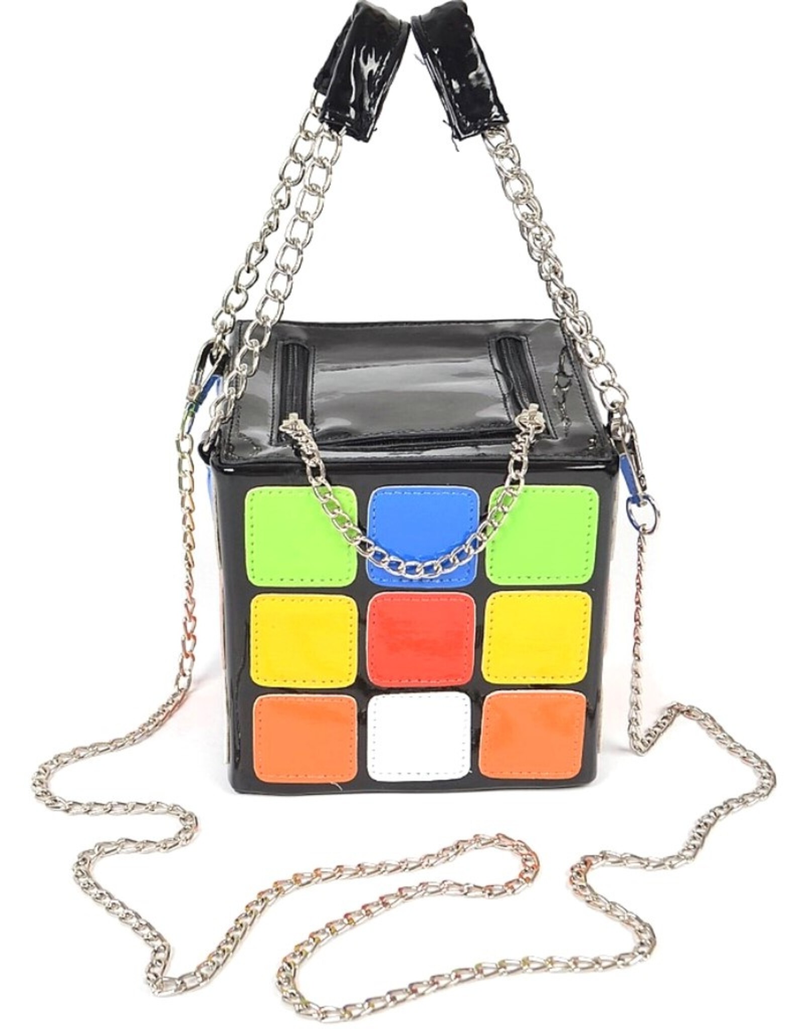 Trukado Retro tassen en vintage tassen - Rubiks Cubus Handtas