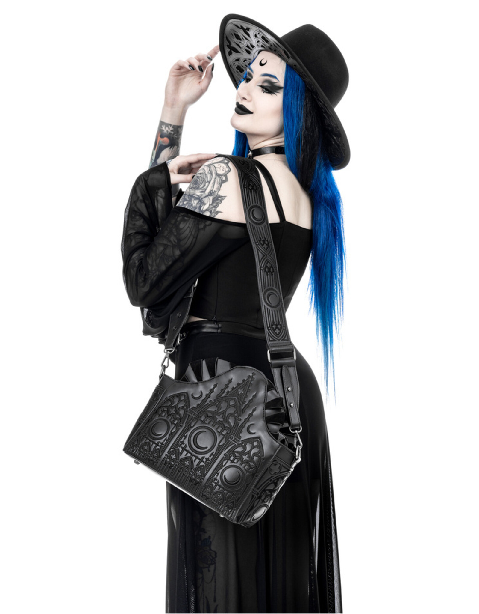 Restyle Gothic bags Steampunk bags - Dark Altar Shoulder Bag Restyle