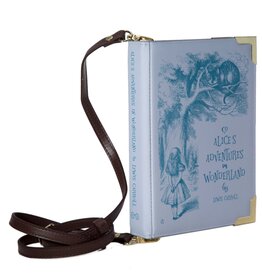 Well Read Company Alice in Wonderland Boek Handtas small paars