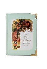 Well Read Company Fantasy tassen en portemonnees - Alice in Wonderland Boek Handtas small turkoois