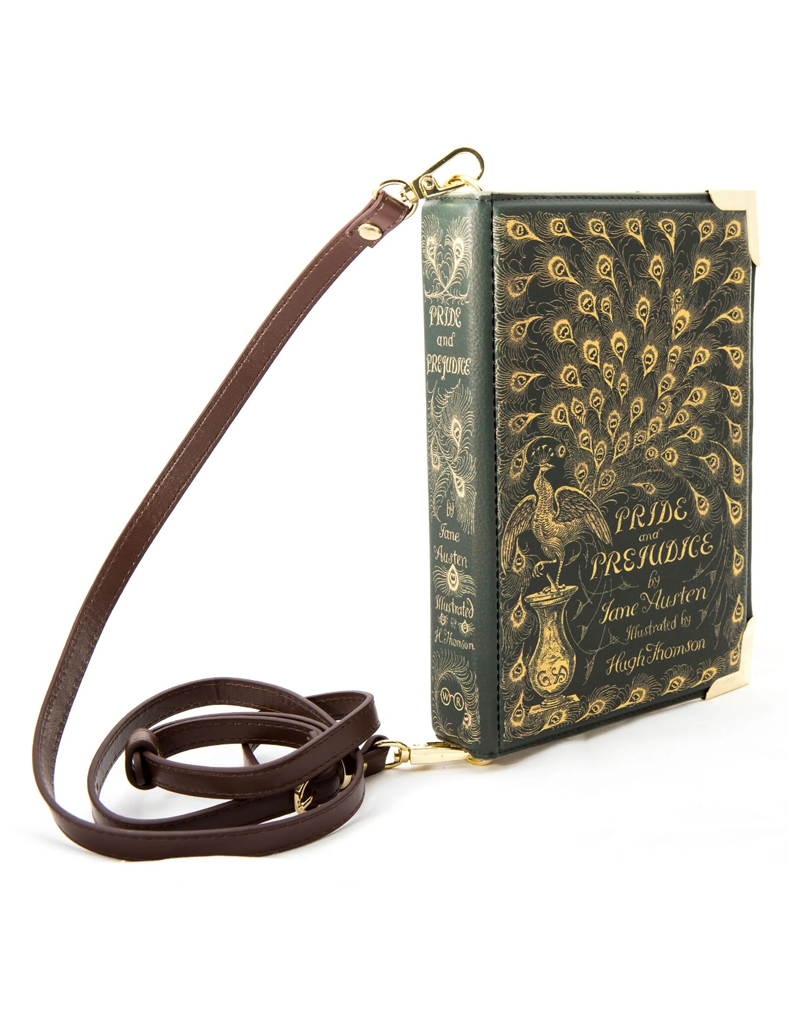 Well Read Company Fantasy bags and wallets - Pride and Prejudice Book Handbag large green