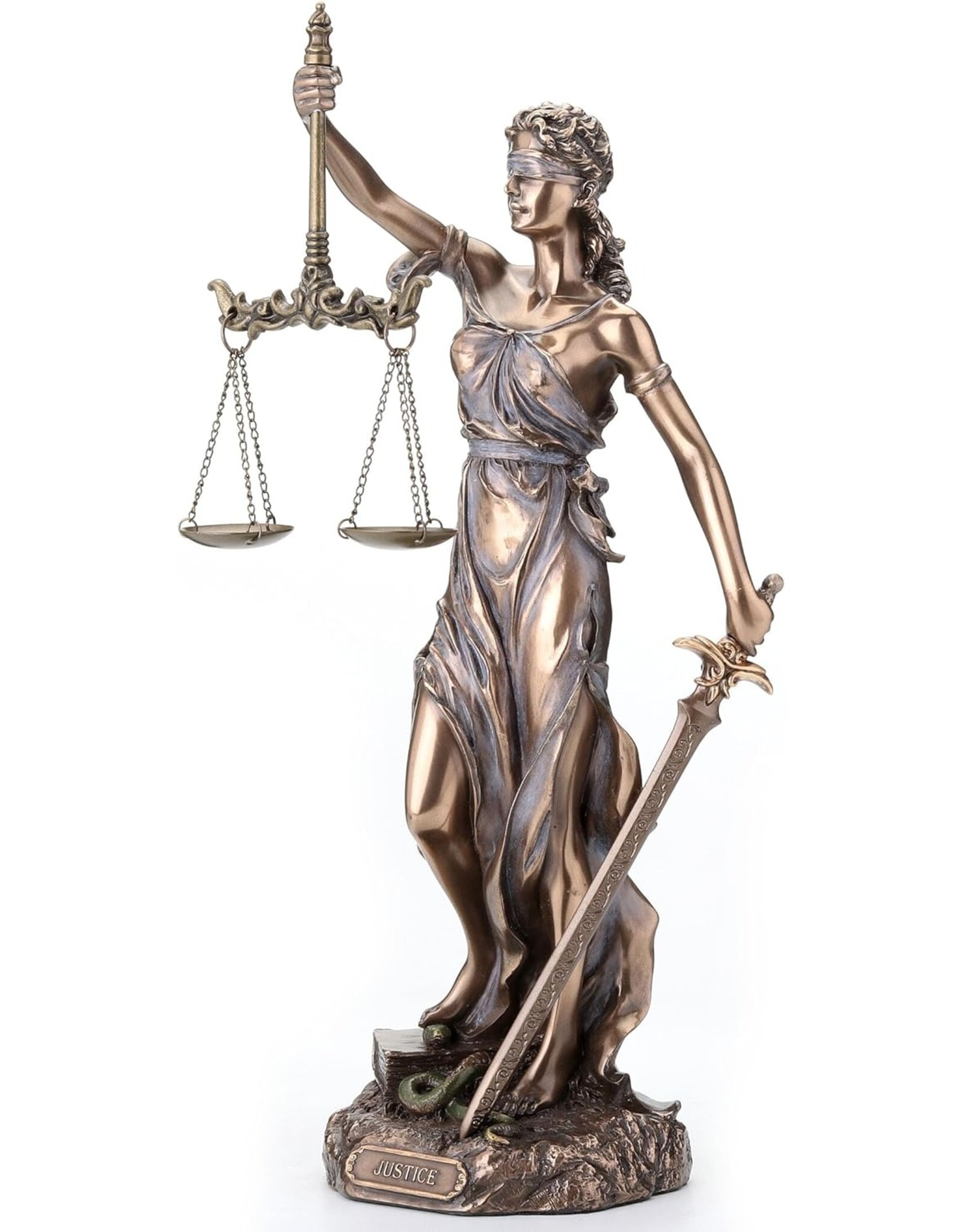 Veronese Design Giftware Figurines Collectables - Lady Justice statue 30cm Veronese Design