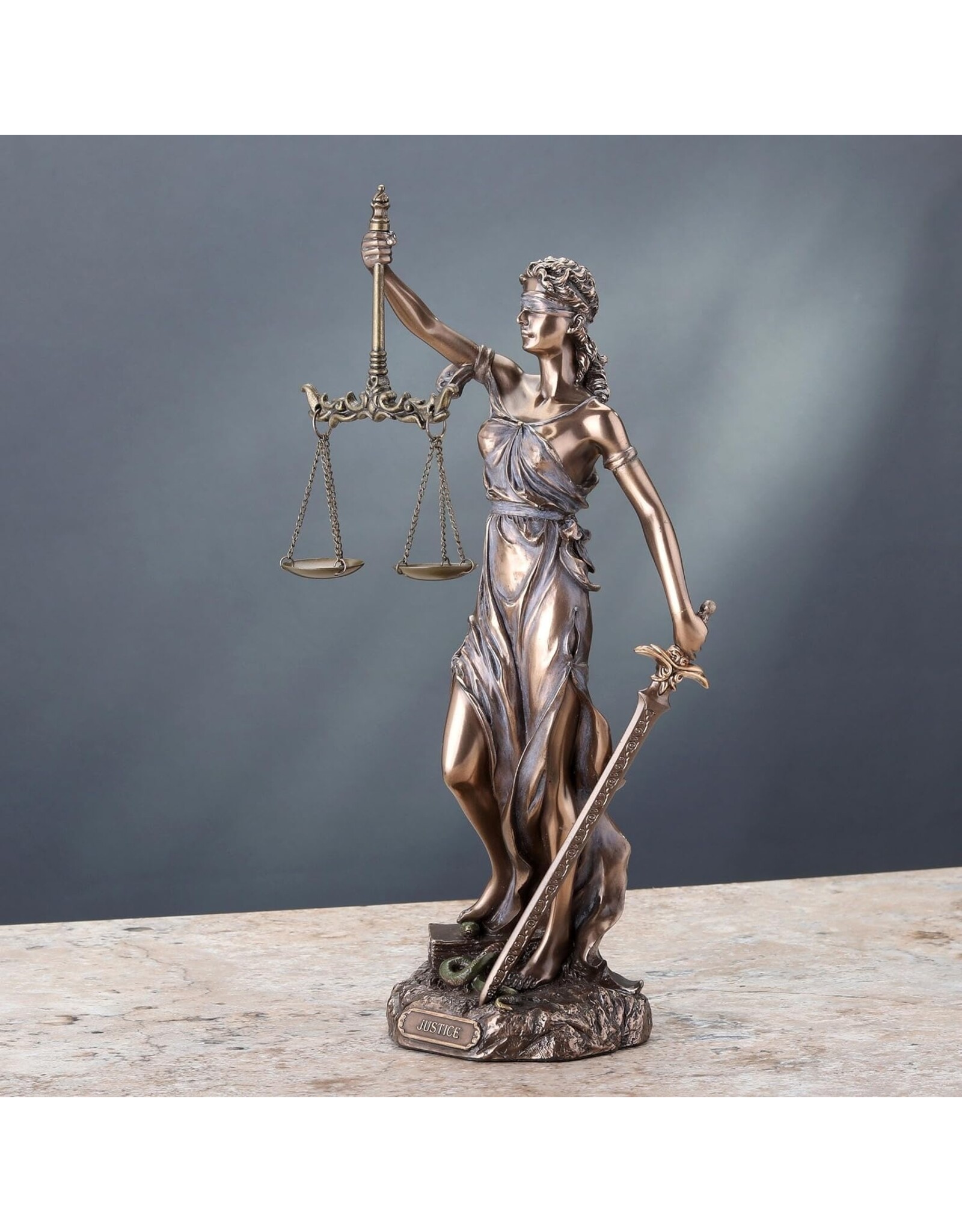 Veronese Design Giftware Figurines Collectables - Lady Justice statue 30cm Veronese Design