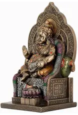 Veronese Design Giftware Beelden Collectables  - Kubera Hindoeïstische God van Rijkdom