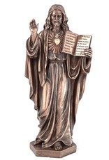 Veronese Design Giftware & Lifestyle - Heilig Hart van Jezus met Het Oude Testament 17cm Veronese Design