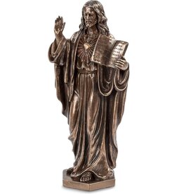 Veronese Design Heilig Hart van Jezus met Het Oude Testament 17cm