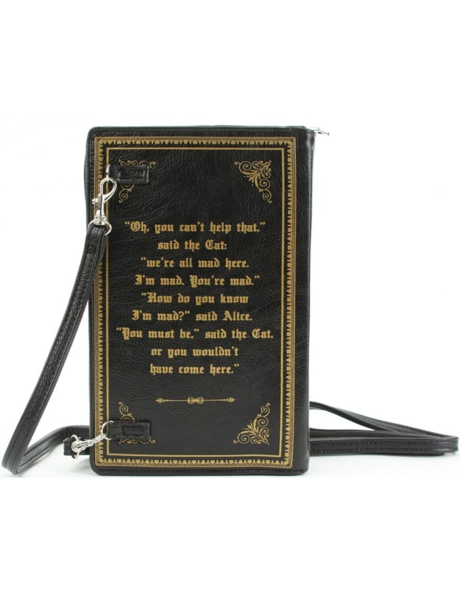 Trukado Fantasy tassen en portemonnees - Alice in Wonderland Clutch-schoudertas zwart