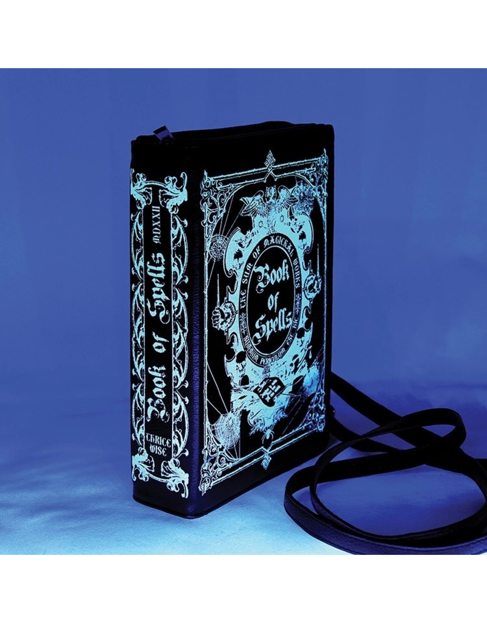 Trukado Fantasy tassen en portemonnees - Book of Spells Glow in the Dark Boek handtas-clutch