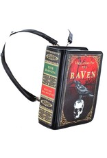 Trukado Gothic bags Steampunk bags - The Raven Vintage Book Mini Backpack