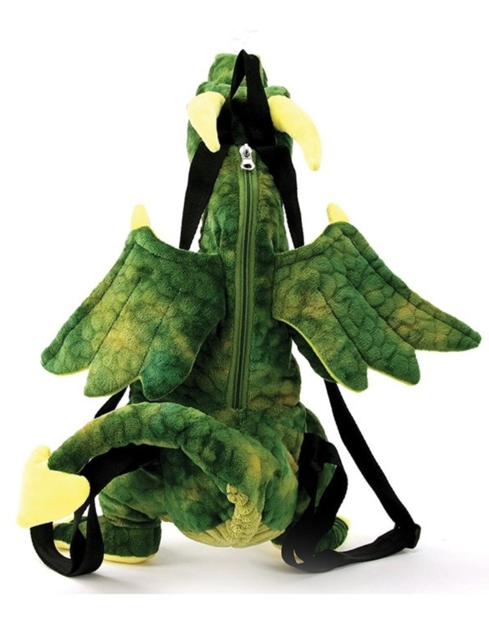 Sleepyville Critters Fantasy bags and wallets - Green Dragon Plush Backpack