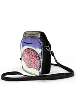 Spookyville Critters Fantasy bags and wallets - Brain in a Jar crossbody bag