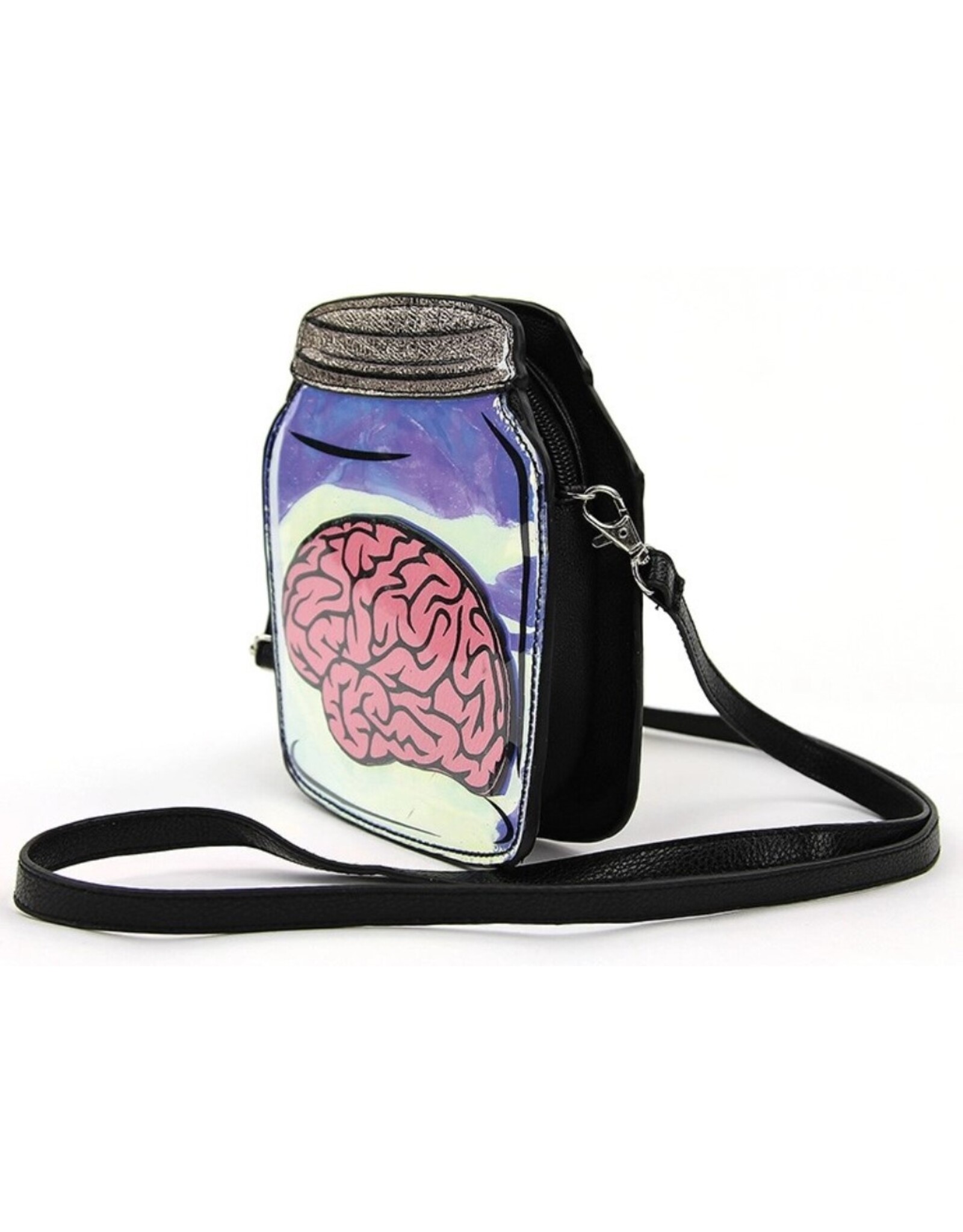 Spookyville Critters Fantasy bags and wallets - Brain in a Jar crossbody bag