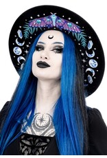 Restyle Gothic and Steampunk accessories - Enchanted Forest Hat Embroidered