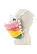 Sleepyville Critters Fantasy bags and wallets - Roly Poly Rainbow Caterpillar Plush Backpack Sleepyville Critters