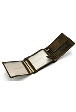 HillBurry Leather Wallets -  Hütmann Leather wallet with embossed motorbike  vintage