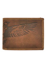 Hutmann Leather Wallets -  Hütmann Leather Wallet with embossed Eagle