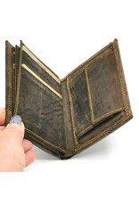 Leather Fox Leren Statement Portemonnees - Leren Portemonnee met Schedel