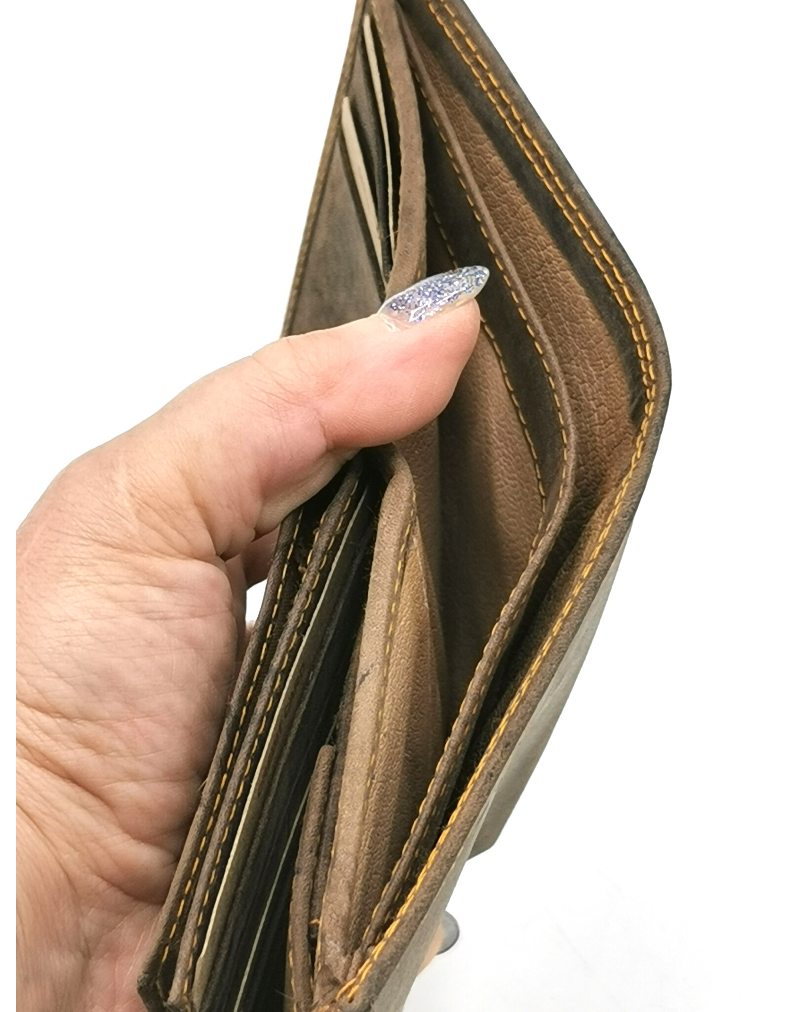 Leather Fox Leren Statement Portemonnees - Leren Portemonnee met Schedel