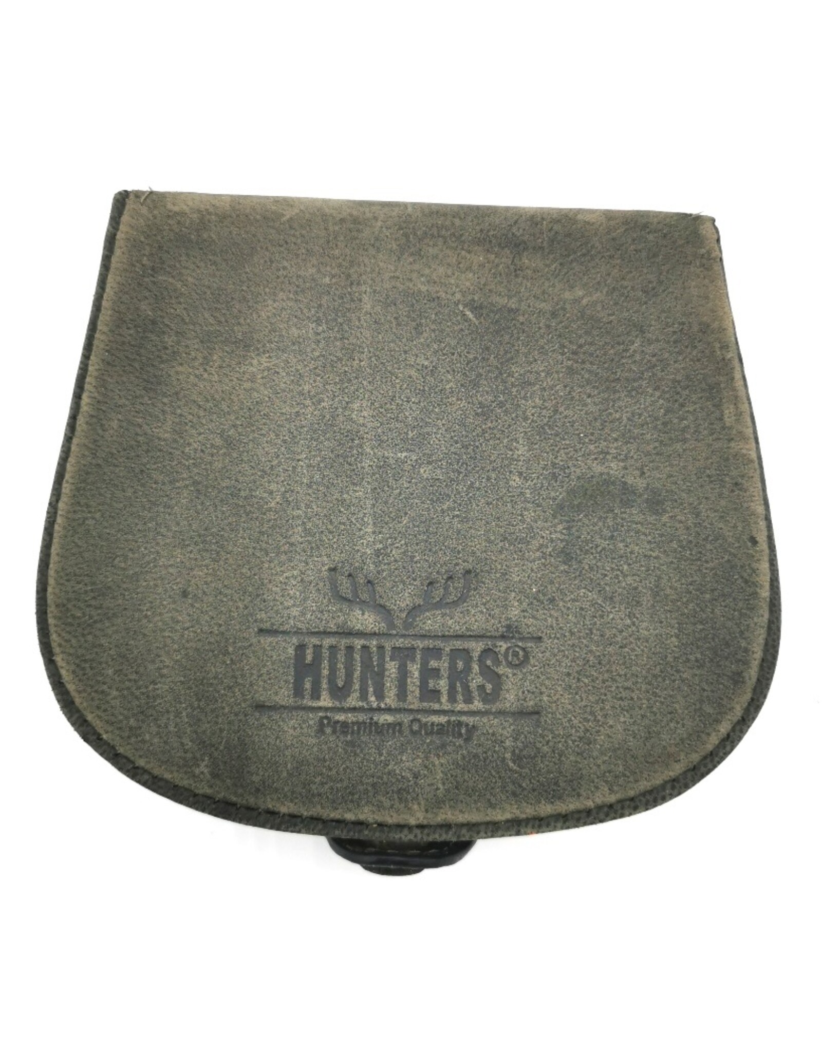 Hunters Leren Portemonnees - Hunters Leren Munten portemonnee bruin