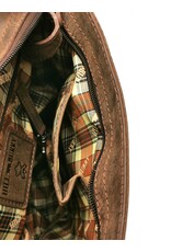 HillBurry Leather bags - Hillburry leather shoulder bag with buckle tan