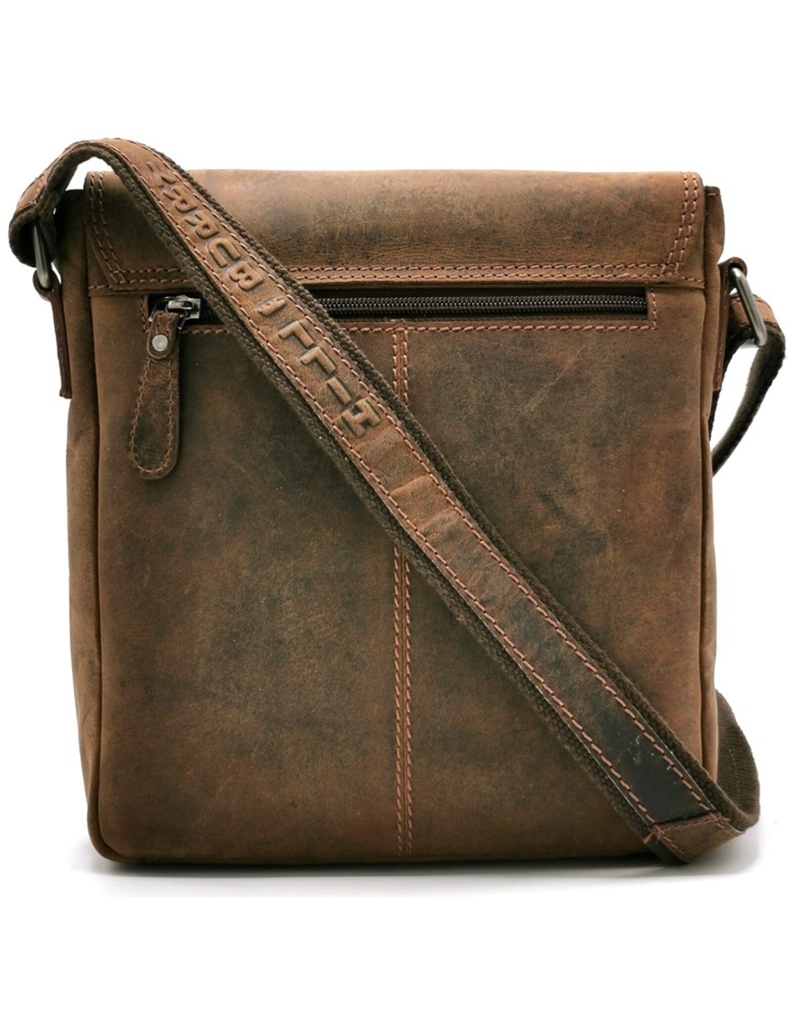 HillBurry Leather bags - Hillburry leather shoulder bag with buckle