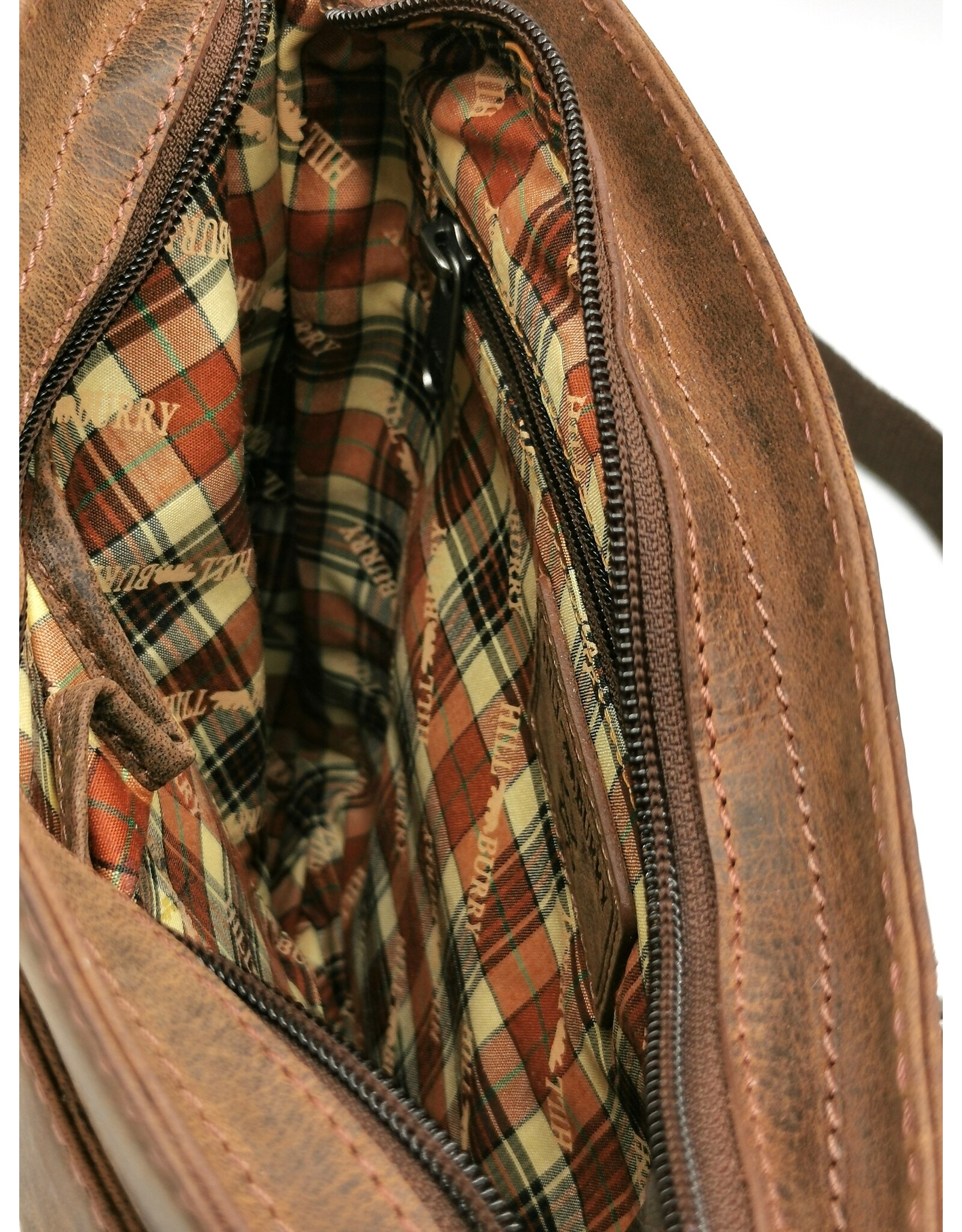 HillBurry Leather bags - Hillburry leather shoulder bag with buckle