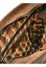 HillBurry Leather bags - Hillburry leather shoulder bag with buckle