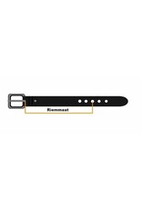Trukado Leren riemen en buckles - Koeienhuid riem Grijs - beige 100cm
