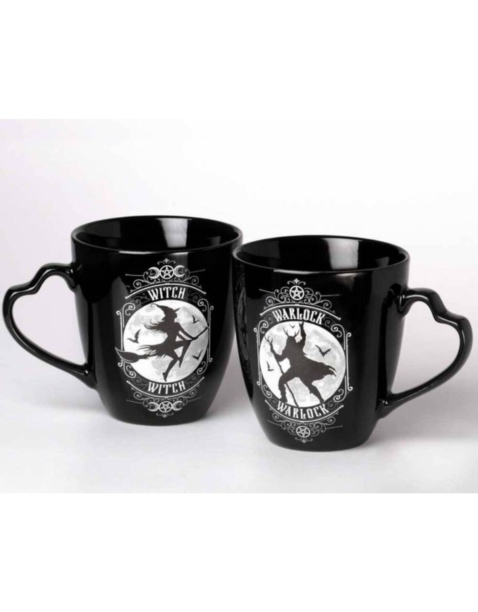 Alchemy Drinkware - Alchemy Witch & Warlock Couple Mokkenset