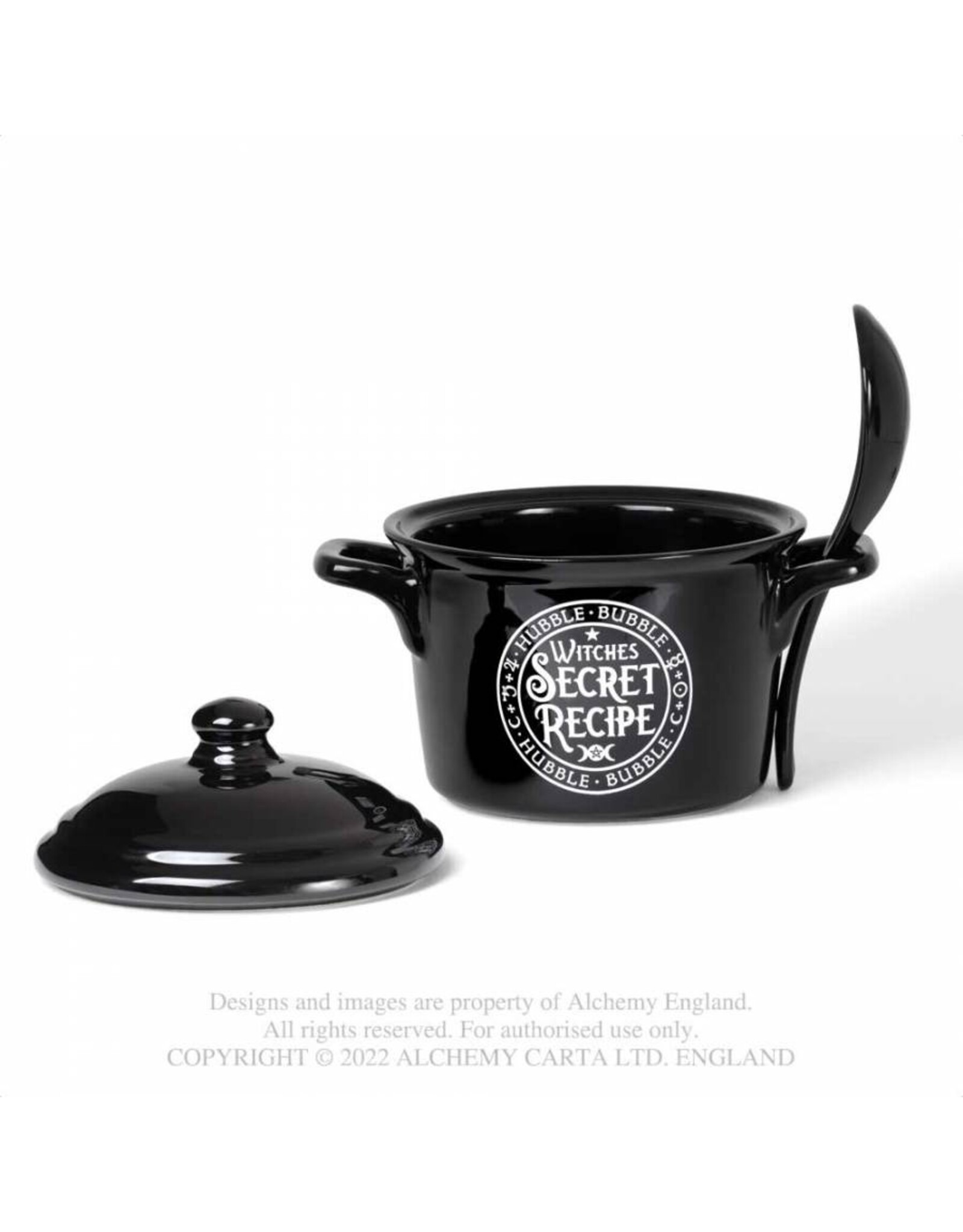 Alchemy Drinkware - Alchemy Witches Secret Recipe Kom en Lepel set