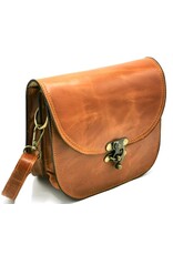 Trukado Leather bags - Leather Saddlebag with vintage hook