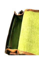 Trukado Leather Shoulder bags  Leather crossbody bags - Leather Saddle Bag with slide closure vintage leather