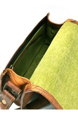 Trukado Leather Shoulder bags  Leather crossbody bags - Leather Saddle Bag with slide closure vintage leather