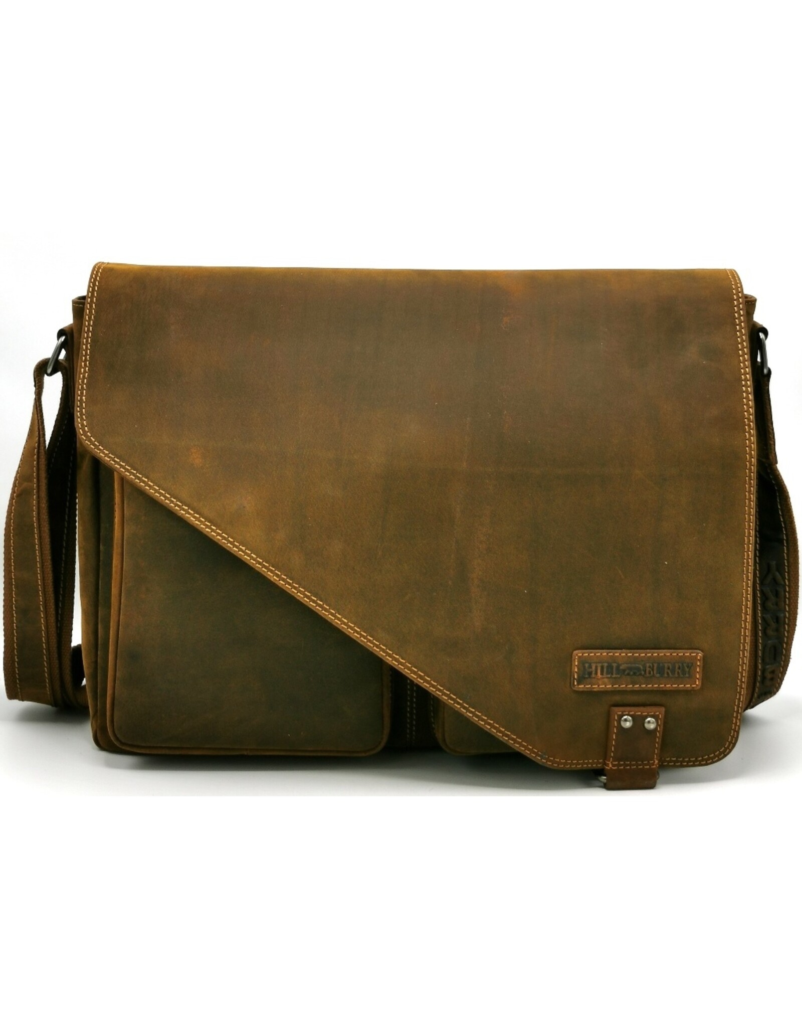 Hillburry Leather Workbags and Leather Laptop Bags - Hillburry Laptop Bag Buffalo Leather XL size