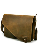Hillburry Leather Workbags and Leather Laptop Bags - Hillburry Laptop Bag Buffalo Leather XL size