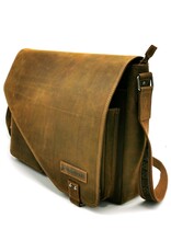 Hillburry Leather Workbags and Leather Laptop Bags - Hillburry Laptop Bag Buffalo Leather XL size