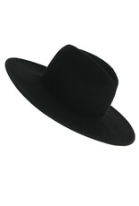 Restyle Gothic and Steampunk accessories - Gothic Chapel Hat   with wide brim Restyle