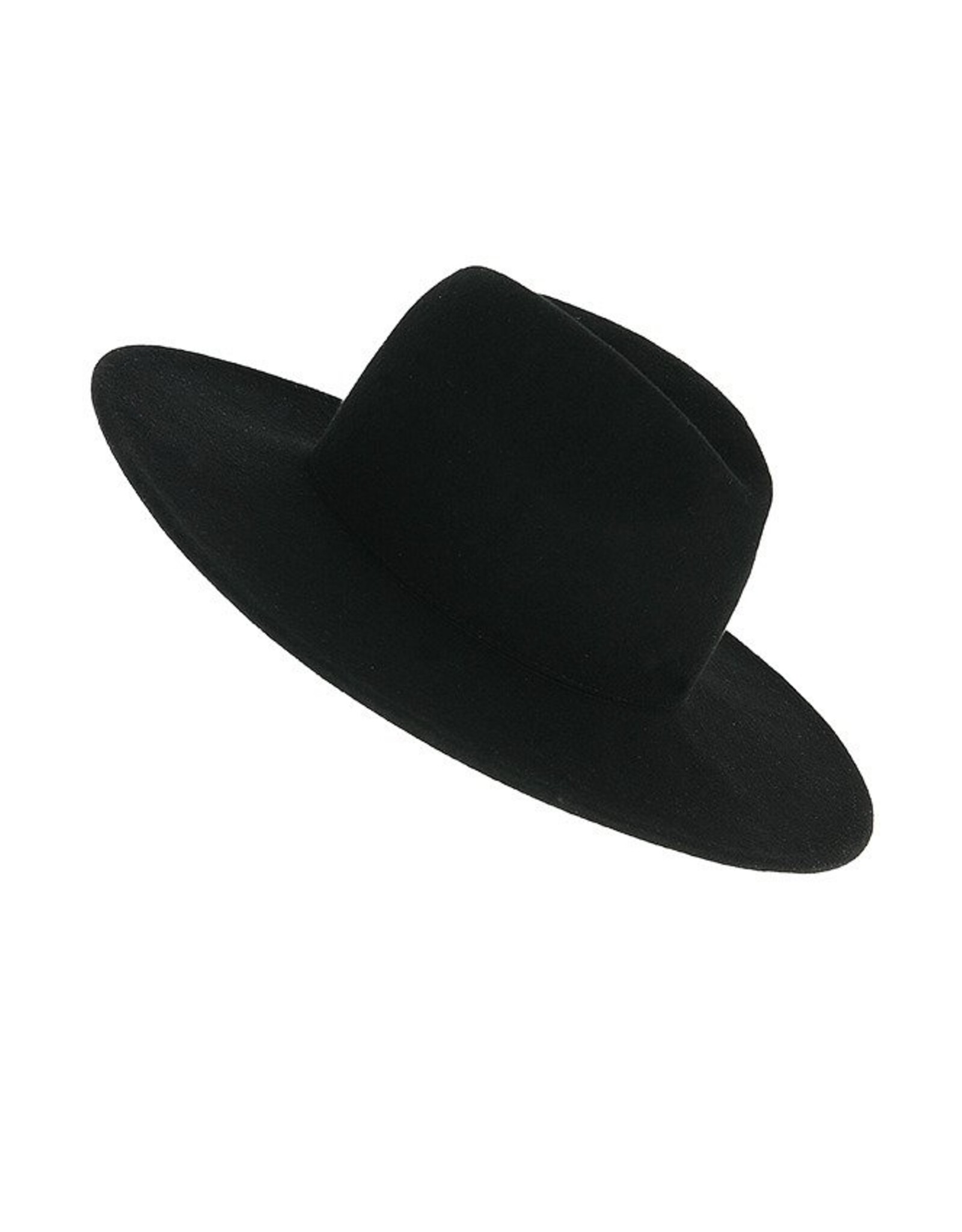 Restyle Gothic and Steampunk accessories - Gothic Chapel Hat   with wide brim Restyle