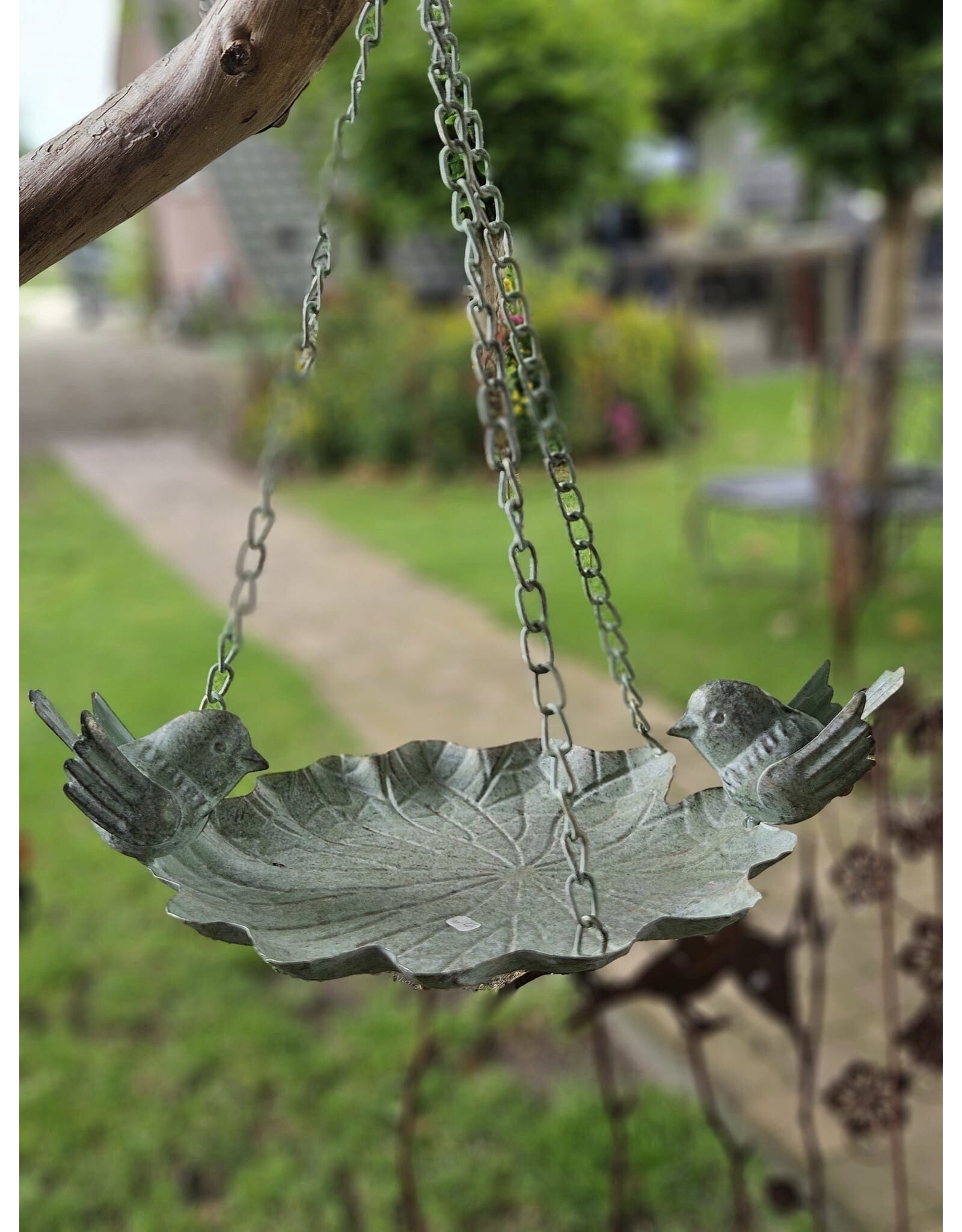 JB Miscellaneous - Birdbath-Feeding Bowl - leaf shaped, set of 2