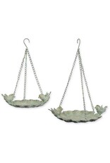 JB Miscellaneous - Vogelbad-Voederschaal - bladvormig, set van 2