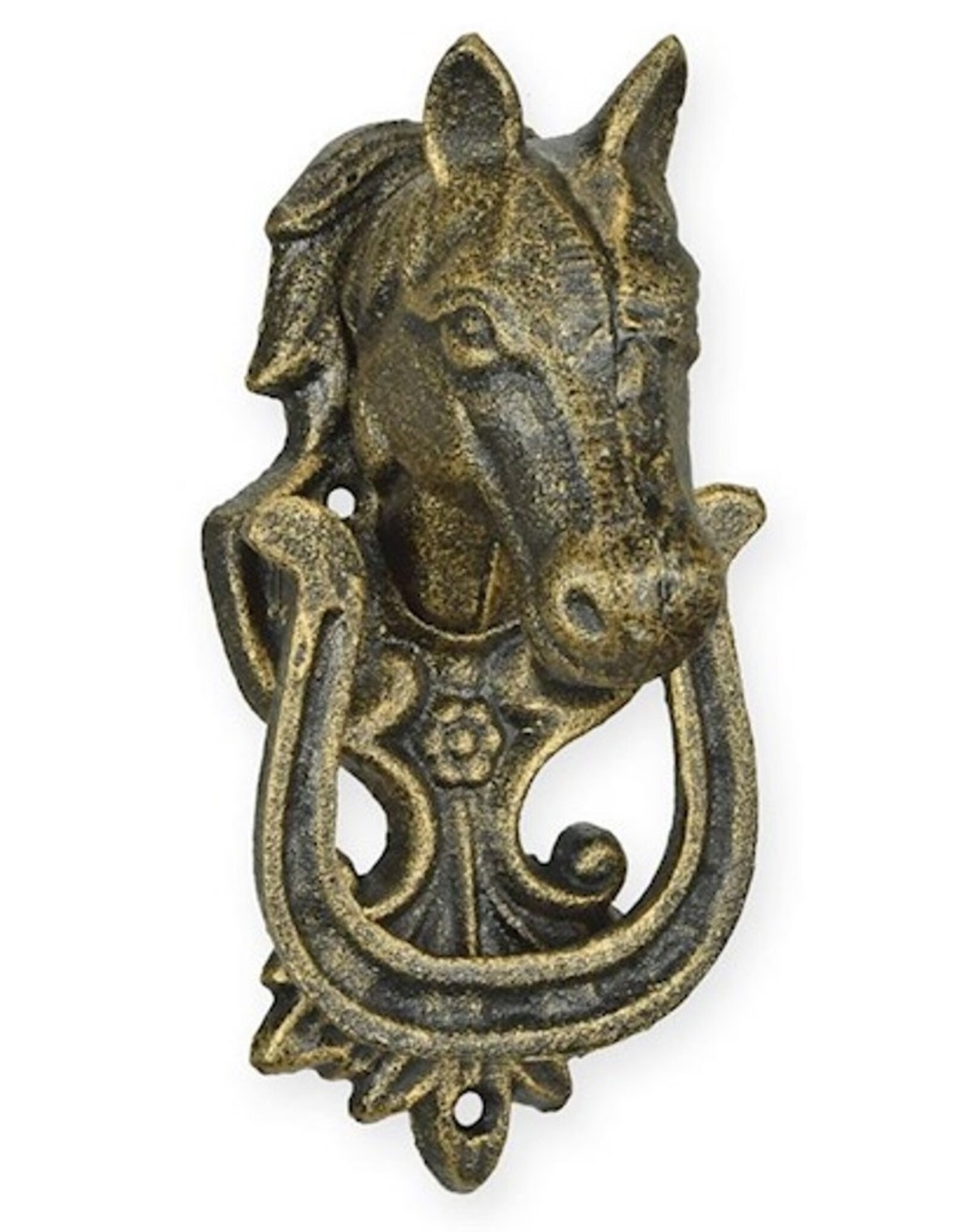 JB Giftware & Lifestyle -  Door Knocker Horse Head 17.5cm - Cast Iron